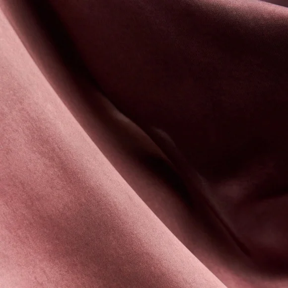 Zara dress midi satin tie dye fitted bodycon casual evening wedding cowl neck - Picture 12 of 13